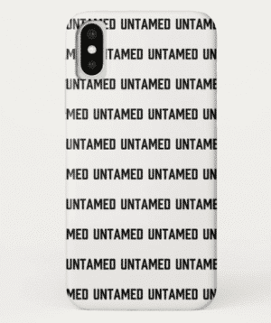 Untamed iPhone case