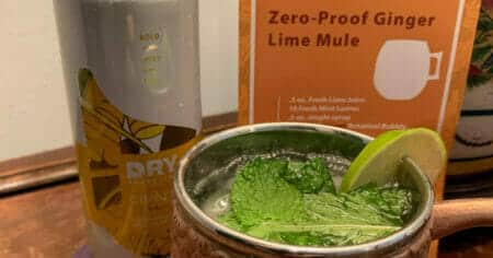 Happy Every Hour Dry Soda DRY ZERO PROOF GINGER MULE Insta copy 2