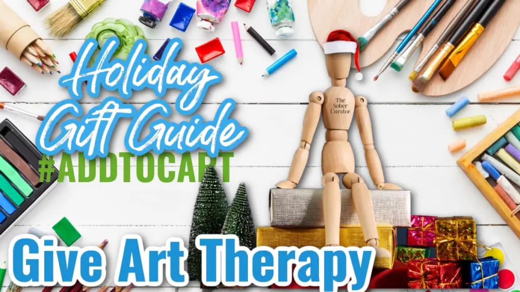 Sober Holiday Gift Guide Art Therapy