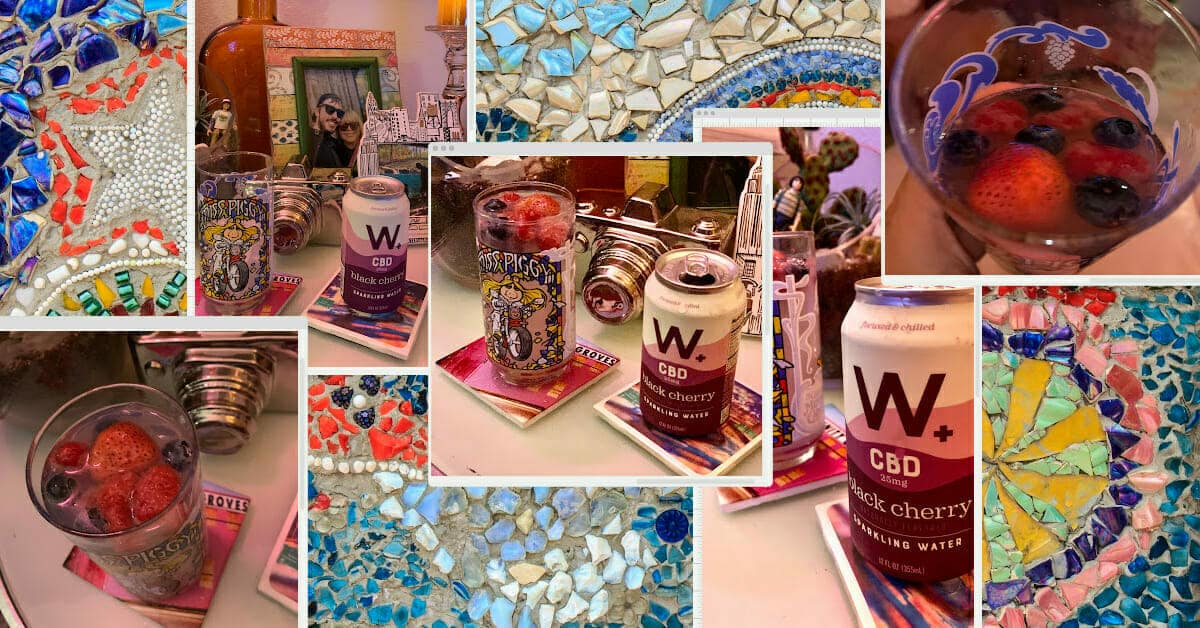 Weller CBD infused Black Cherry Sparkling Water copy