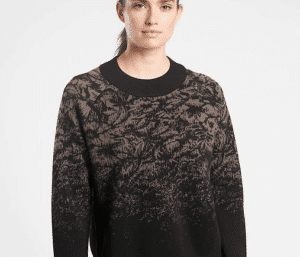 Athleta Jacquard Crew Sweater