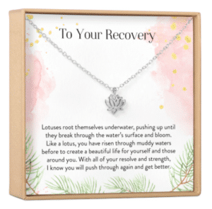 Recovery Lotus Necklace