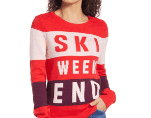Intarsia Stripe Crewneck Sweater Nordstrom