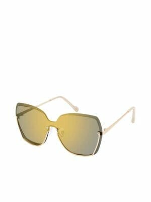 Semi-Rimless in Gold Nude