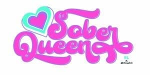 SOBER QUEEN VINYL STICKER RLA X BRITTANYJADE