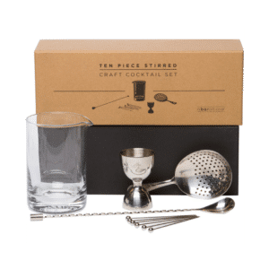 10 Piece Stirred Craft Cocktail Set