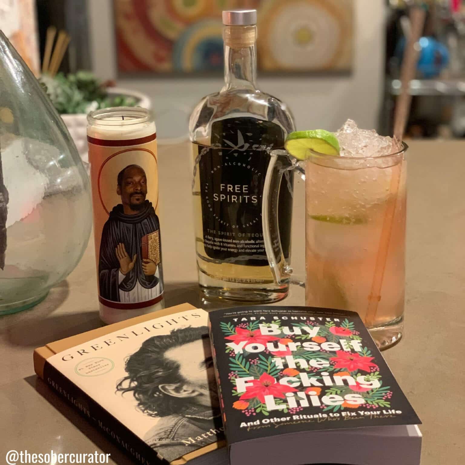 Happy Every Hour: The Spirit of Tequila by Free Spirits, Paired With Two Lazy Sober Girl Mocktail Recipes Free Spirits Tequila scaled