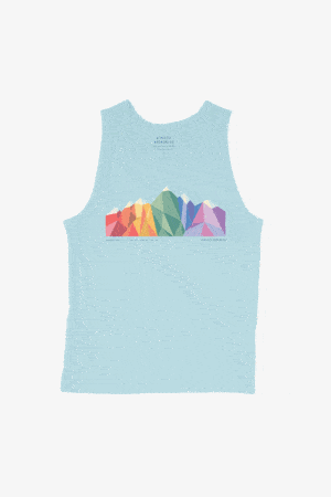 Rainbow Wall Unisex Tank