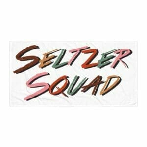 Seltzer Squad Beach Towel