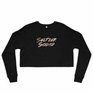 Seltzer Squad Cropped Hoodie