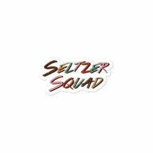 Seltzer Squad Sticker