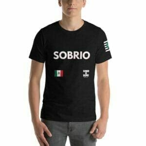 SOBER INTERNATIONAL MEXICO SHORT-SLEEVE UNISEX T-SHIRT
