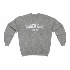 SOBER GIRL SOBER DATE CREWNECK
