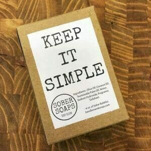 Keep It Simple Sober Soap