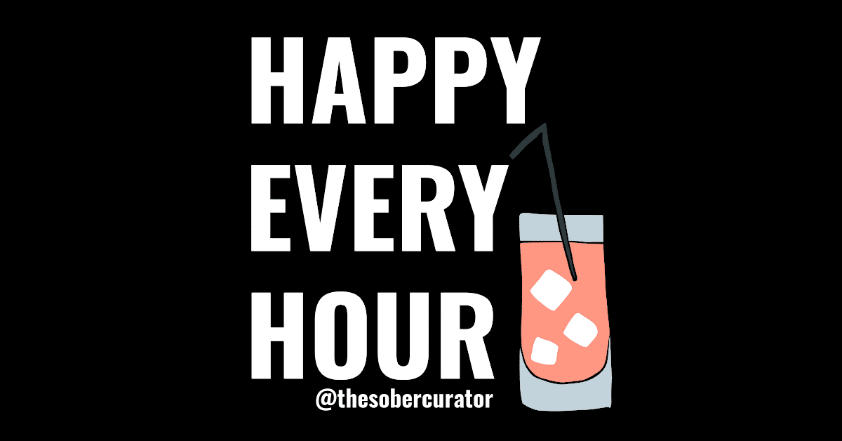 Happy Every Hour na beverage reviews at The Sober Curator