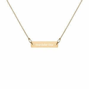 Time Takes Time Necklace
