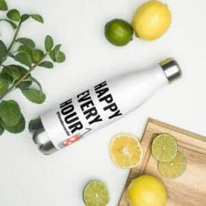 Happy Every Hour Water Bottle
