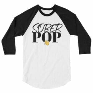 SOBER POP Baseball T-shirt