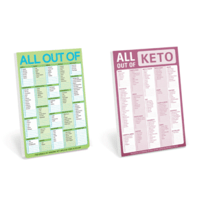 Knock Knock Brand All Out Of® Pad with Magnet