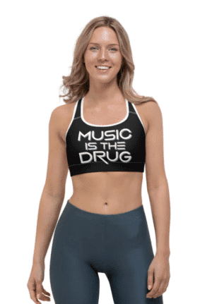 MITD Sports Bra (Black/White)