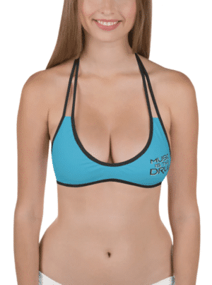 MITD Bikini Top (Sky Blue/Black)