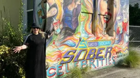 Sober-in-St-Petes Sober Celebrities Mural