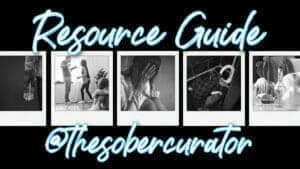 resource guide the sober curator