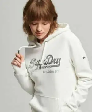 Superdry Graphic Logo Sparkle Hoodie