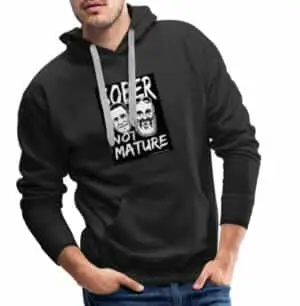 Sober Not Mature Hoodie