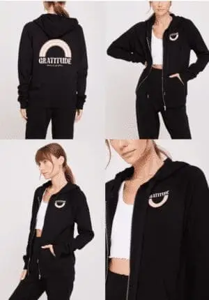 Gratitude Zip Hoodie