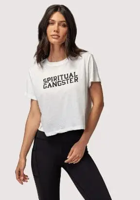 Spiritual Gangster Cropped Tee