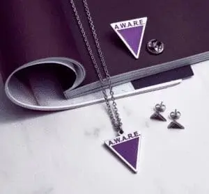 Purple AWARE Necklaces