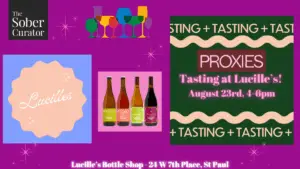 Lucille’s Bottle Shop Complimentary Tastings – PROXIES