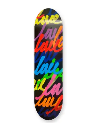 Hand Painted Original Skateboard