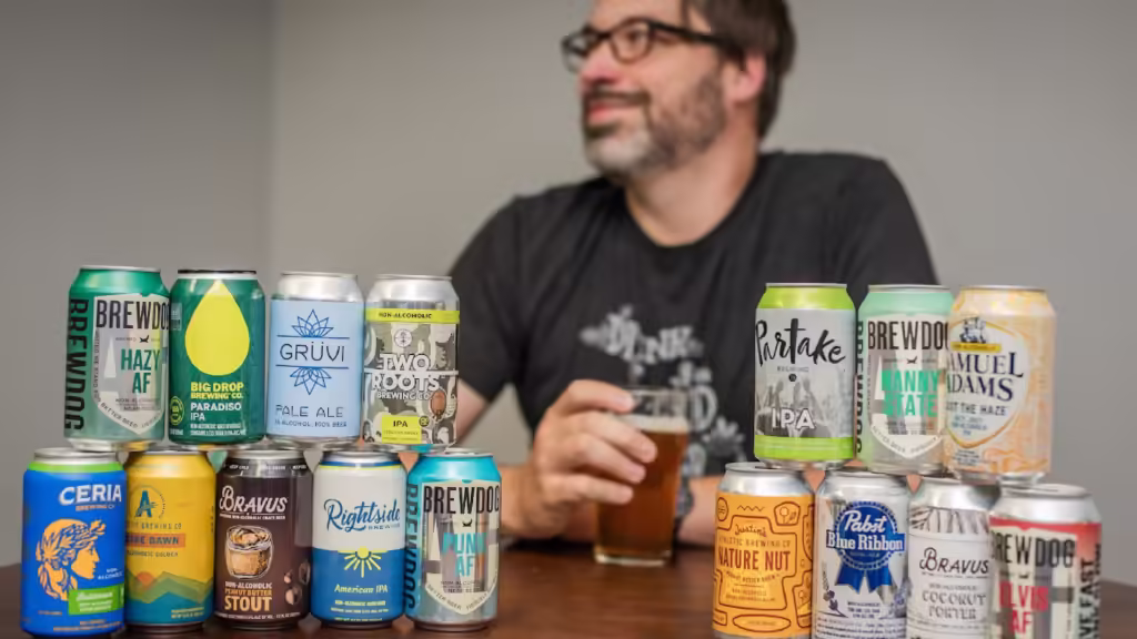 Justin Lamb NA Beers and 90s NA Beer Reviews