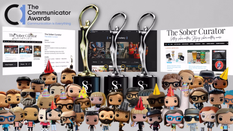 The Sober Curator wins Communicator Awards 2025