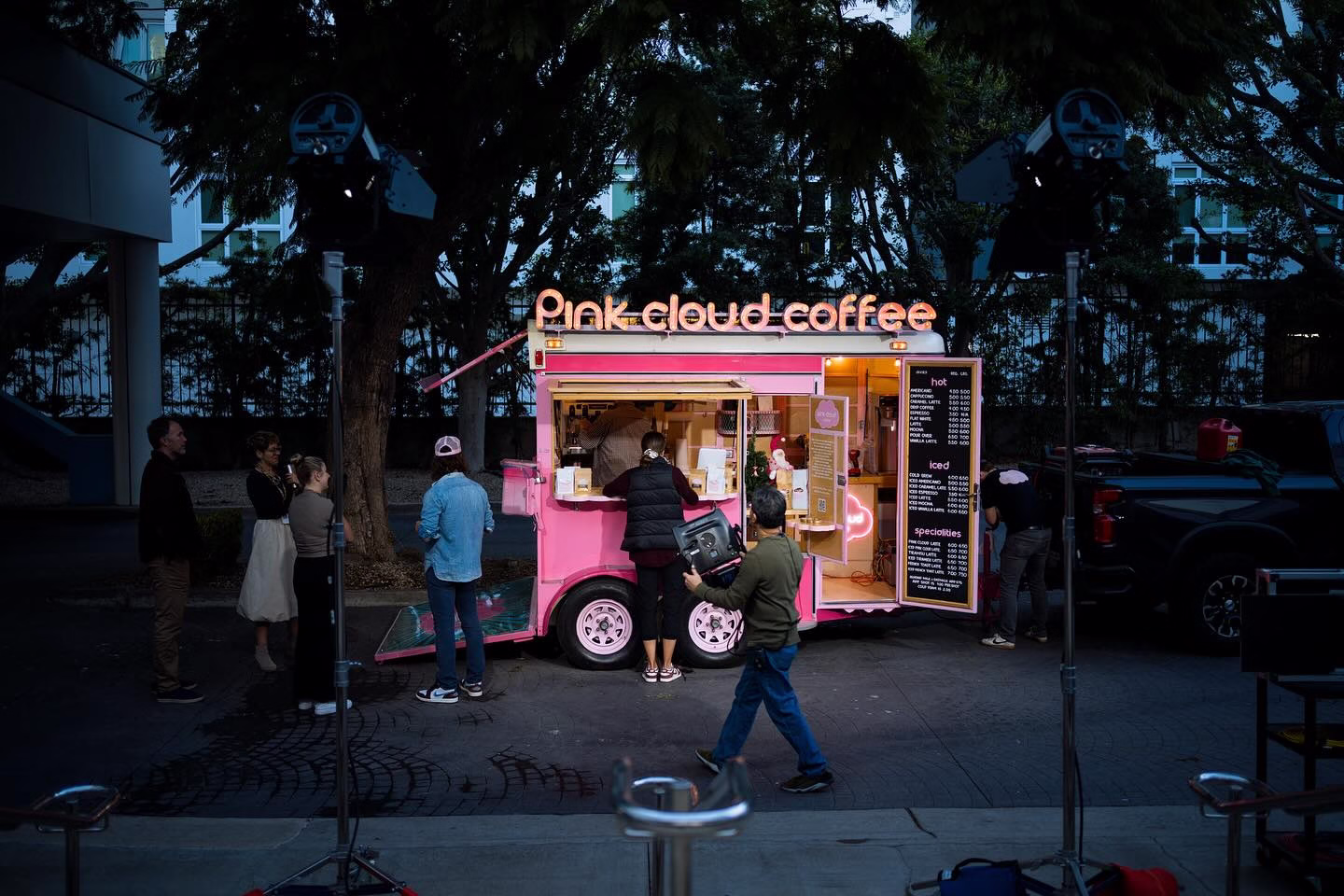 Pink Cloud Coffee Los Angeles benefits recovery community 