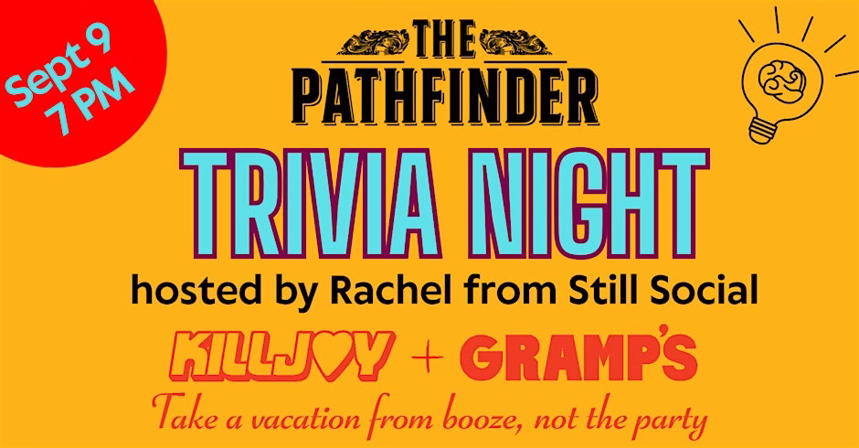 TRIVIA NIGHT! Presented by The Pathfinder and Still Social