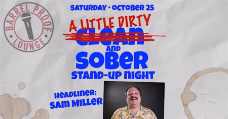 Sober Comedy Show Sam Miller