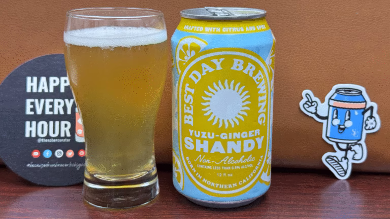 Best Day Brewing Yuzu-Ginger Shandy Review: A Bright, Zesty Non-Alcoholic Beer