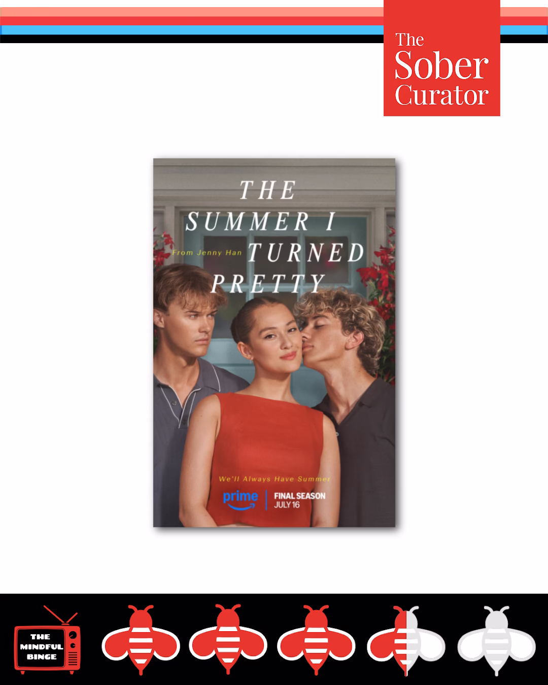 The Summer I Turned Pretty Amazon Studios 3.5 Sobees