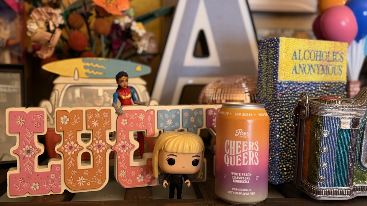 Cheers Queers Kombucha Review_ White Peach, Zero Proof, All Pride