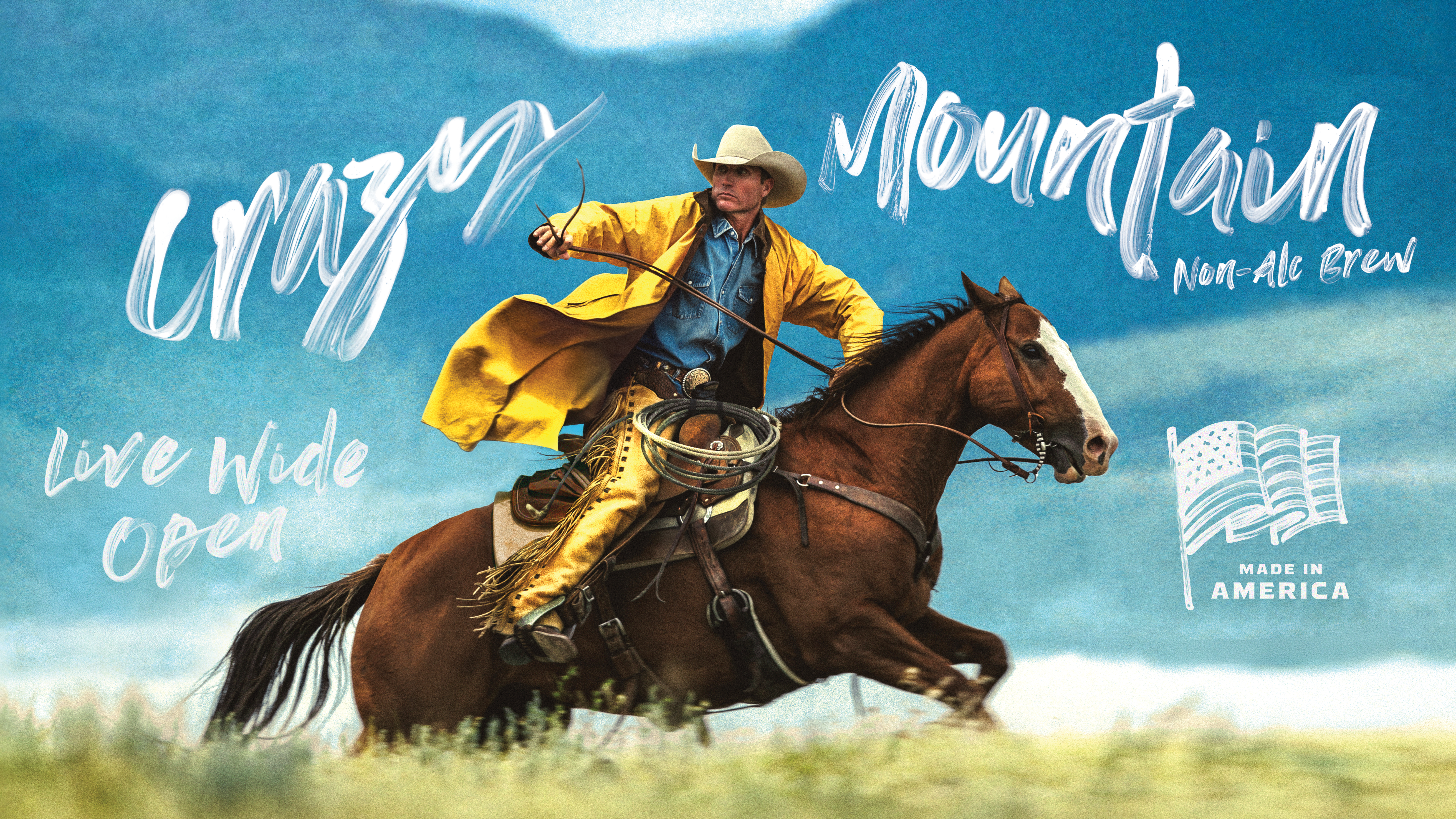 Crazy Mountain - Live Wide Open NA Brew