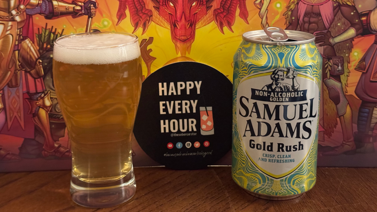 Samuel Adams Gold Rush NA Beer Review | The Sober Curator