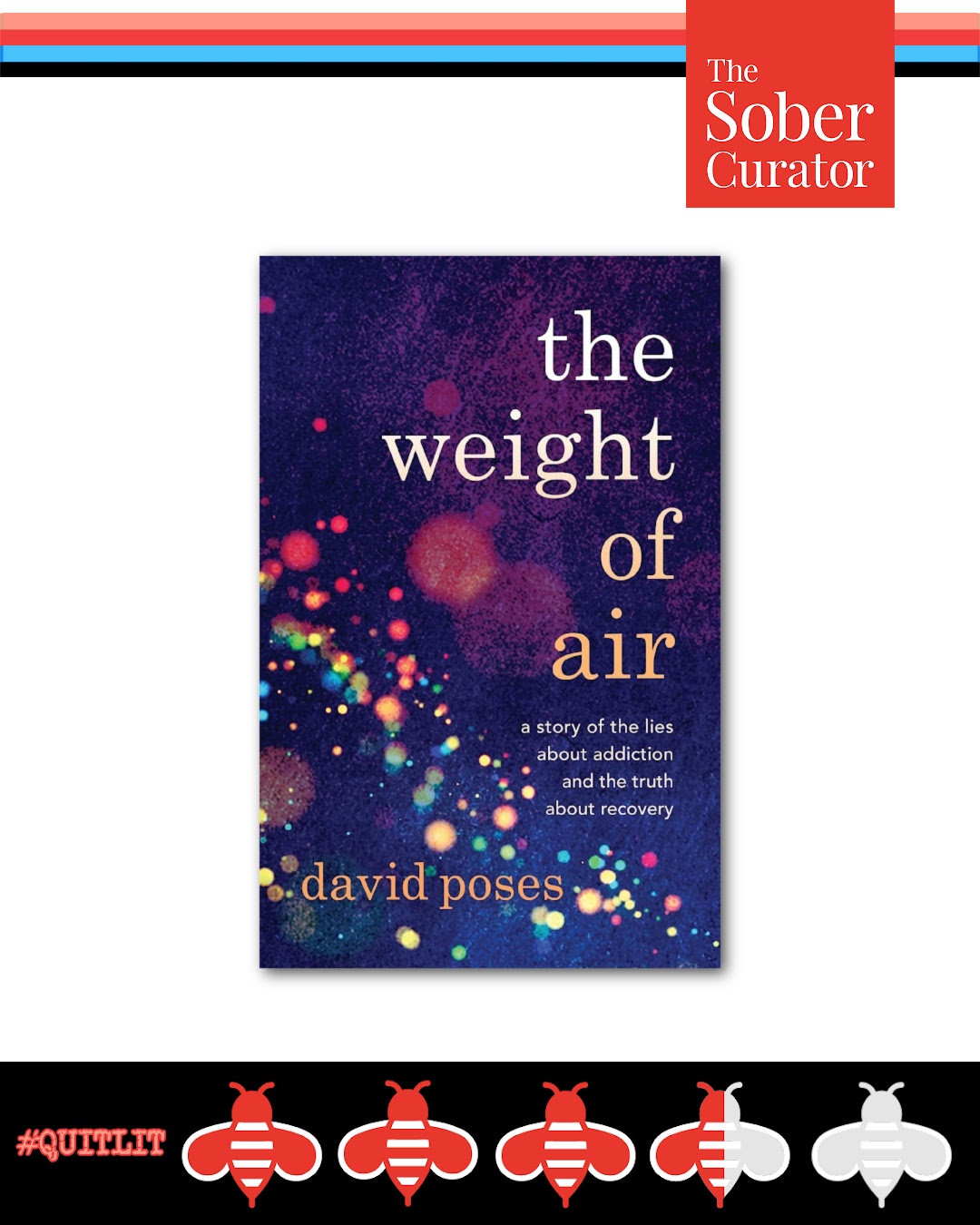 The Weight of Air_ by David Poses _ #QUITLIT Book Review 3.5 Sobees