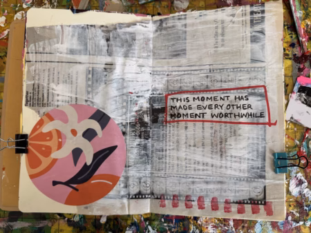 Art Journaling for sober women