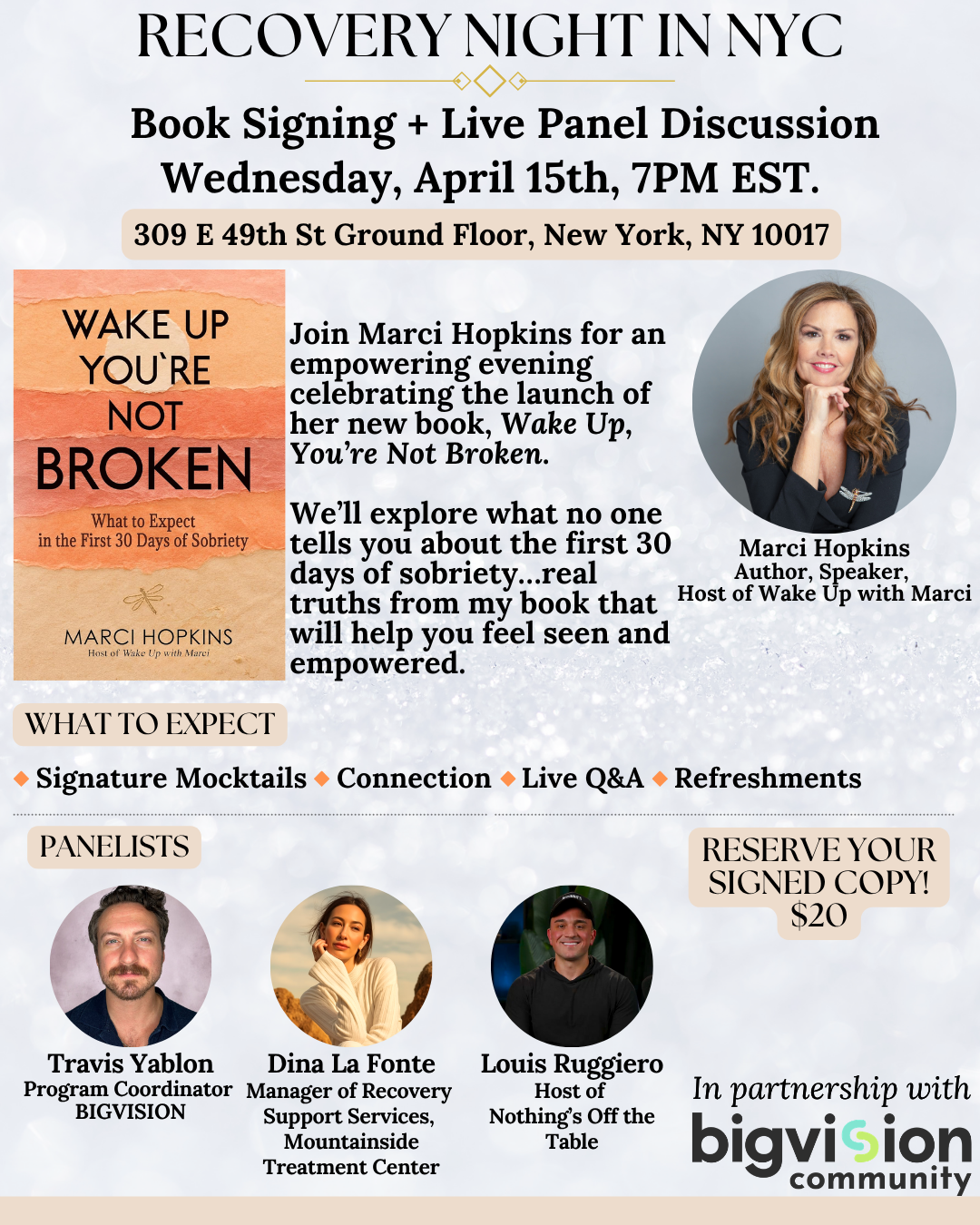 Marci Hopkins Book Signing 