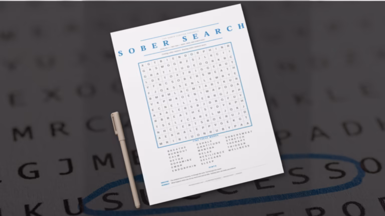 Sober Word Search The Sober Curator May 2026