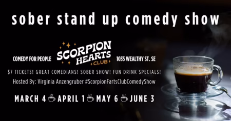 Sober stand up comedy