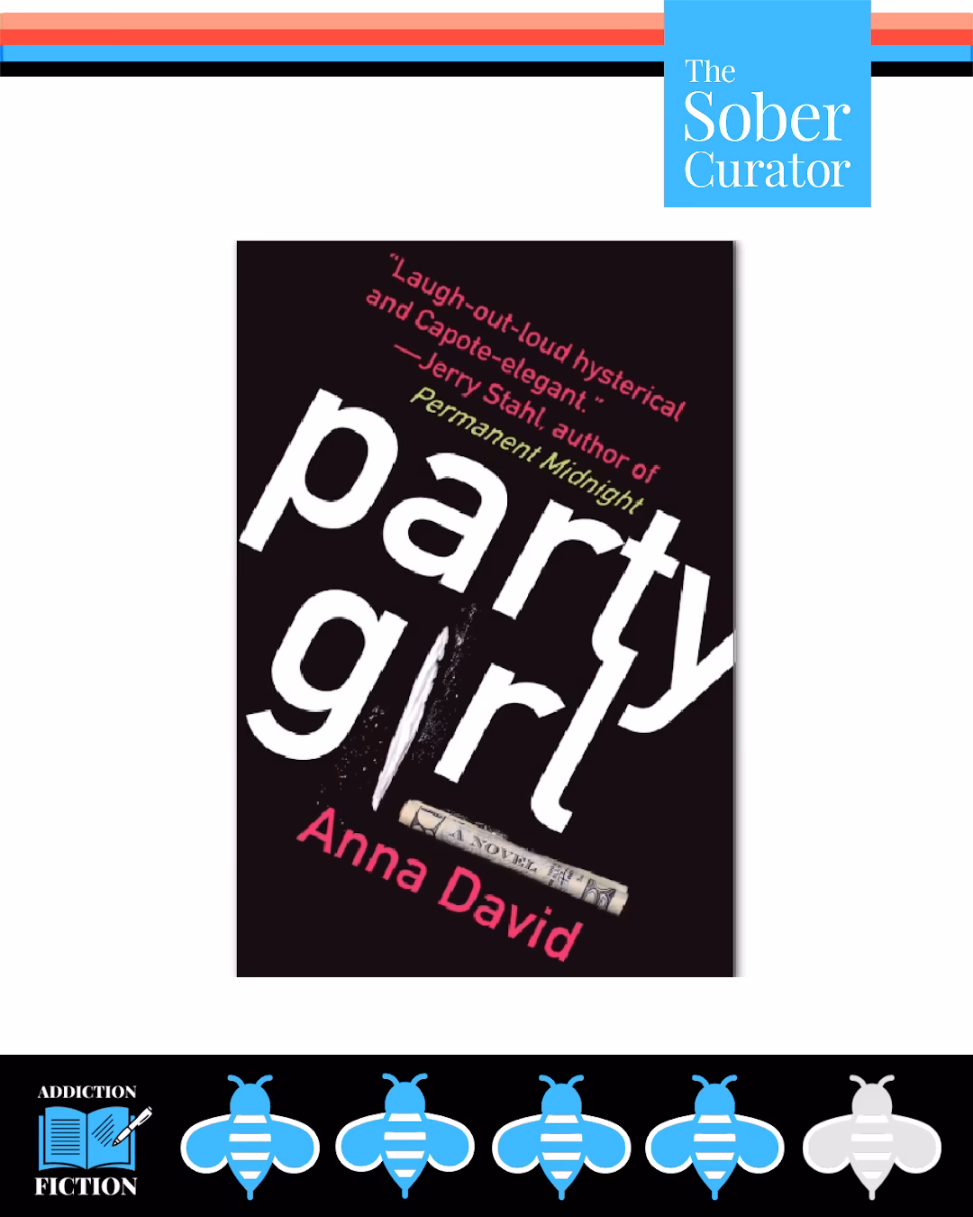 Party Girl by Anna David Addiction Fiction 4 Sobees